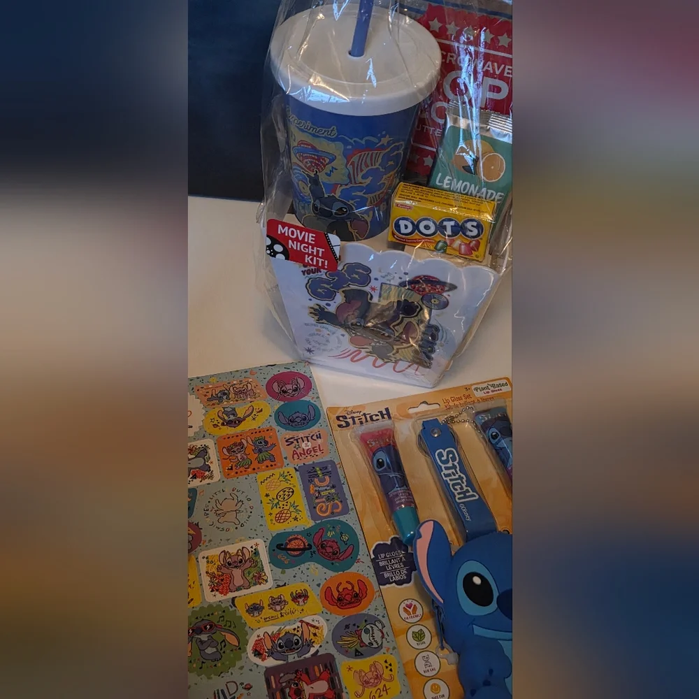 Disney Stitch Bundle Set NIP